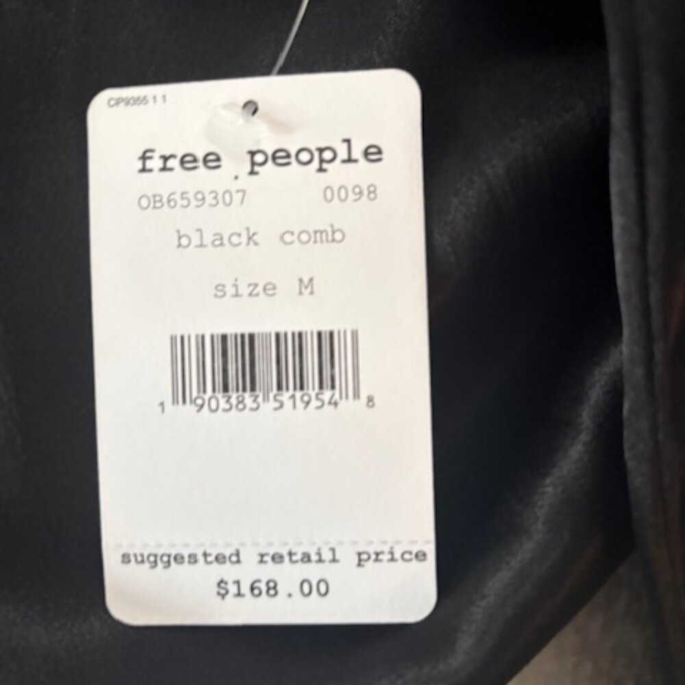 Free People Satin Embroidered kimomo. - Picture 4 of 5